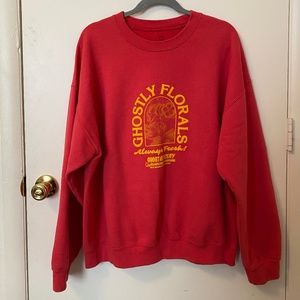 Lonely Ghost Ghostly Florals Crewneck